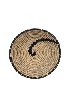 Meander Bambu Afrikan El Yapımı Fibonacci Duvar Tabağı 60cm 8912 - Koza Home