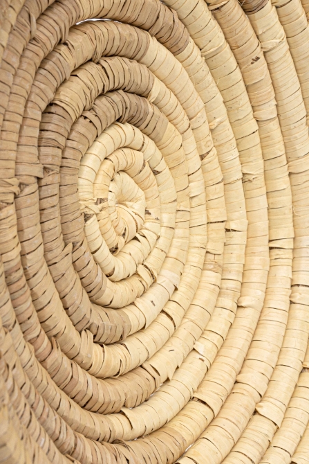 Meander Bambu El Yapımı Duvar Tabağı Dekoru 35cm 8901 - 3